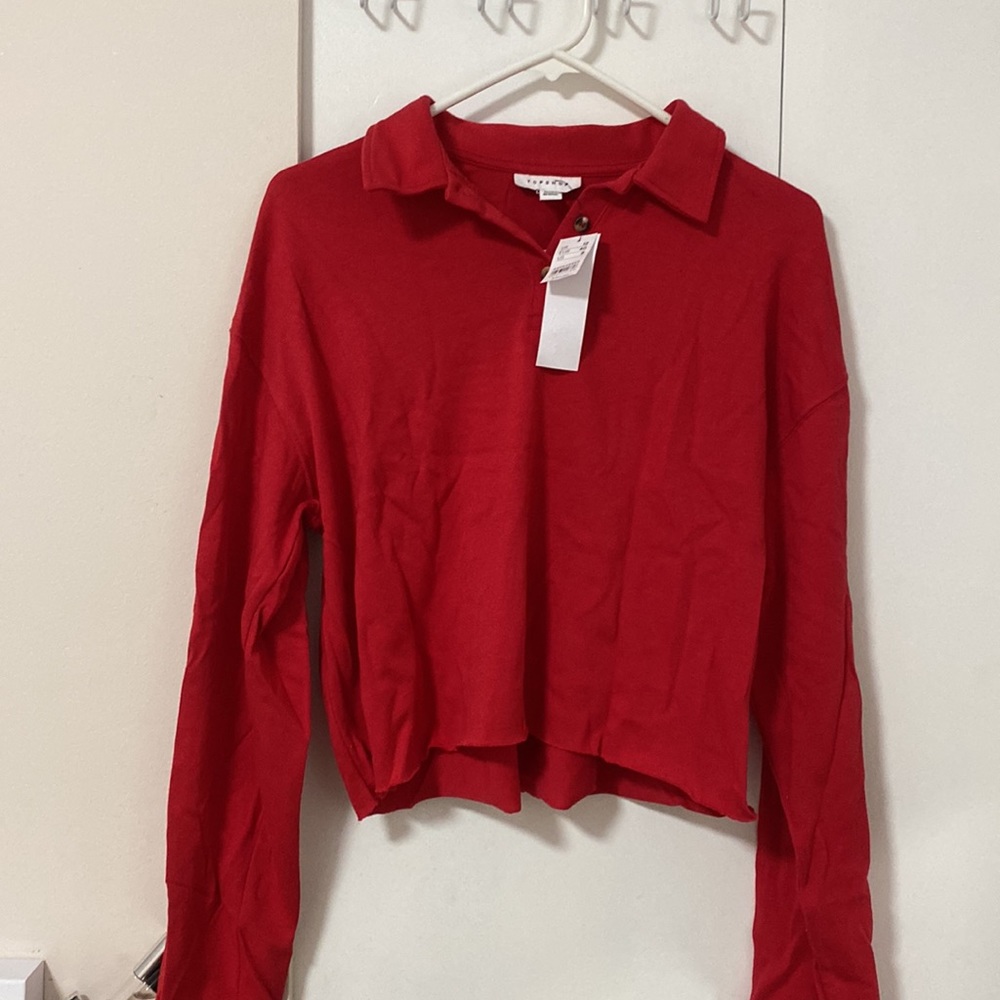 Top Shop Collared Shirt Size 8